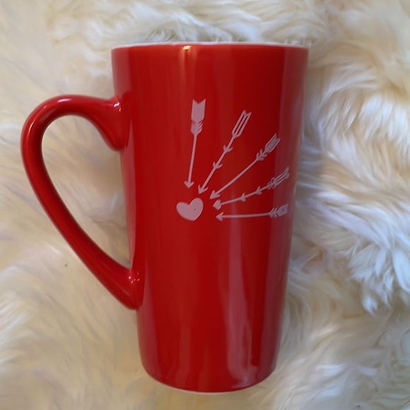 Starbucks Red Heart Mug 16oz Grande - Picture 3 of 5